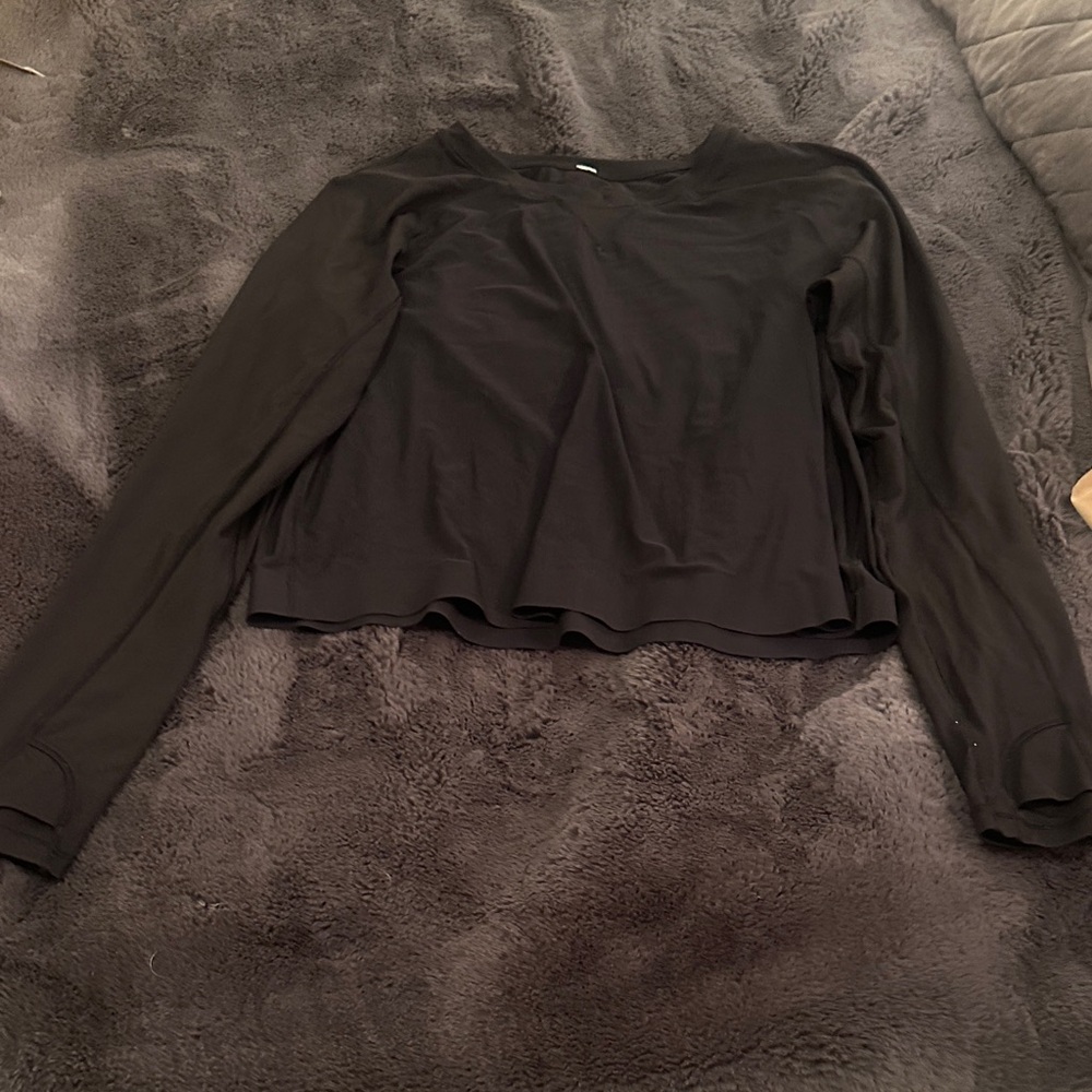 lululemon athletica Black Long Sleeve Top